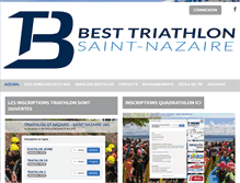 Tablet Screenshot of best-triathlon-saint-nazaire.com